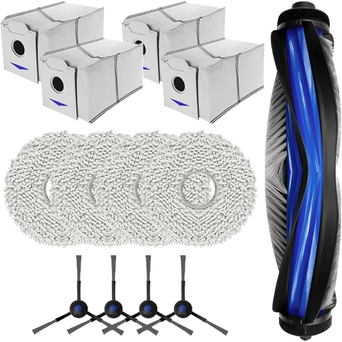 N18R For N30, N30 Pro Omni Robot Vacuum Cleaner Mian Side Brush Mop Cloth Dust Bags Replacement Parts