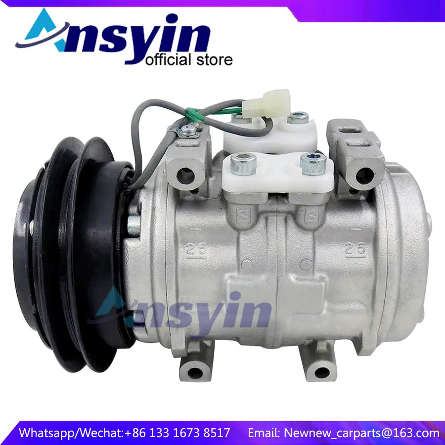 

DR1015C 10P15C Compressor for Mitsubishi L300/Delica 4D56 for Mitsubishi Compressor MR175655 CSA201A148 447200-7744 4472007744