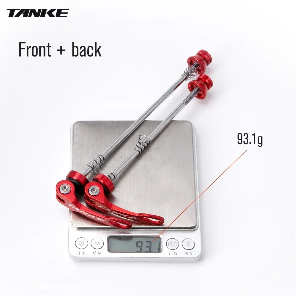 TANKE vélo boulon à dégagement rapide moyeu brochettes levier essieu route VTT pièces de rechange pour avant 100mm arrière 135mm