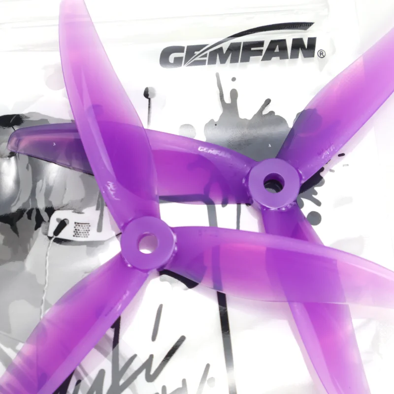 Gemfan 5129 3-Blatt-Propeller 5 Zoll FPV Freestyle 129,7 mm Durchmesser 5 mm Schaftloch für 2306 2207 Motor Mehrfarbig – Detail 8