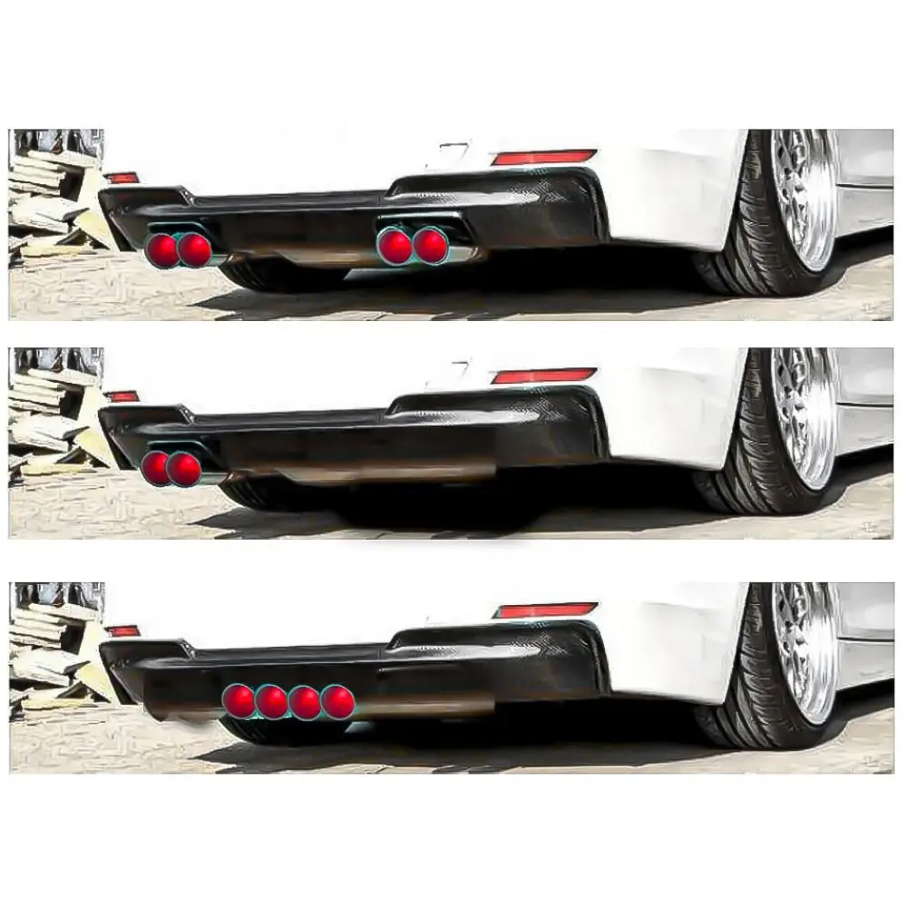 

With LED Light Metal Exhaust Pipe Tail Throat Model Car Simulated Exhaust Pipe for Redcat/HPI/HSP/Tamiya/Sakura/D4