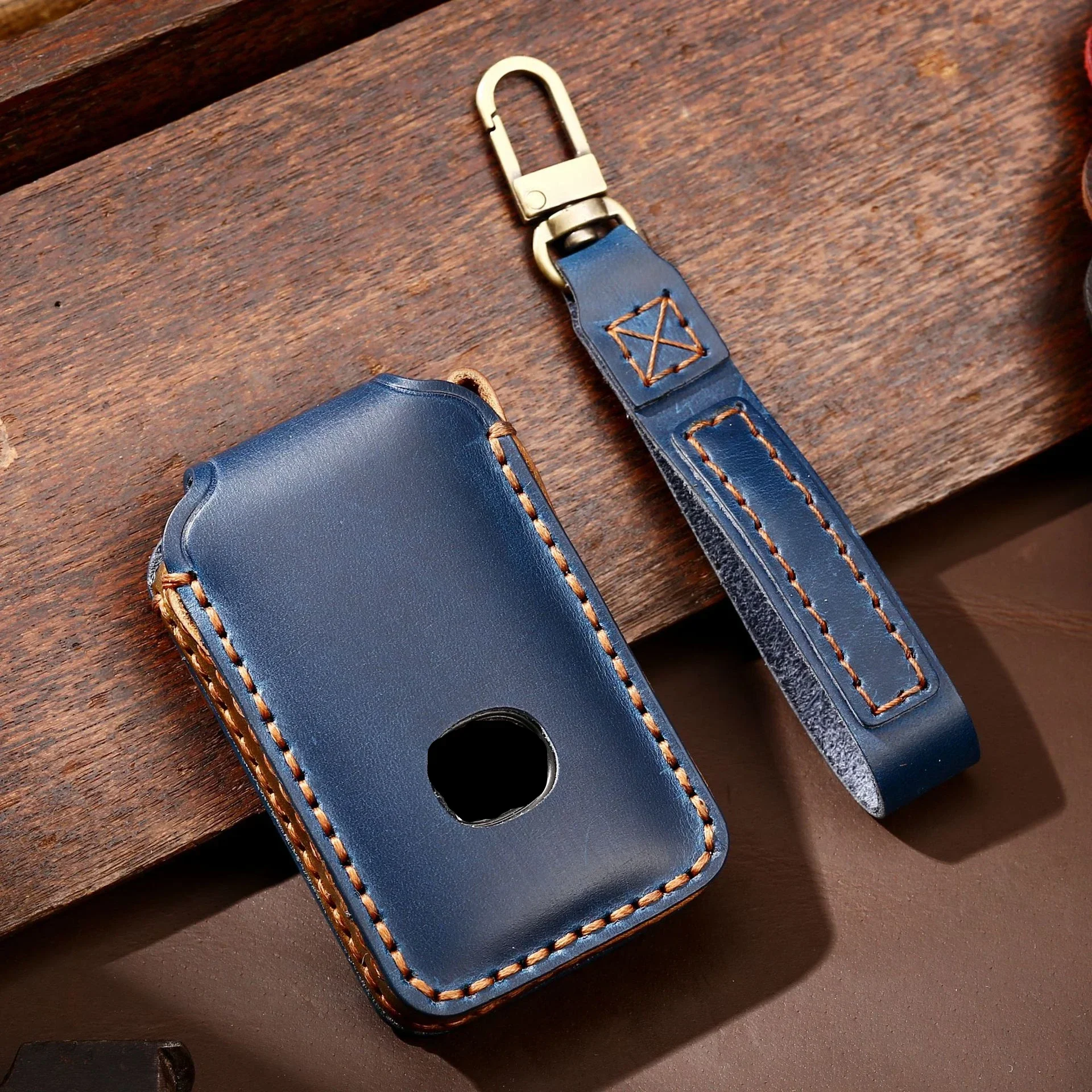 

2/3/4 Bottons Leather Car Key Cover Case For Mazda 3 Alexa CX-30 CX30 CX5 CX-5 CX8 CX9 CX4 2019 2020 2021 2022 2023 Accessories