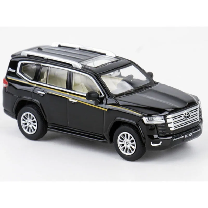 Massdi escala 1:64 land cruiser lc300 liga simulação modelo de carro coleção estática decorado presentes do feriado brinquedos lembrança presente