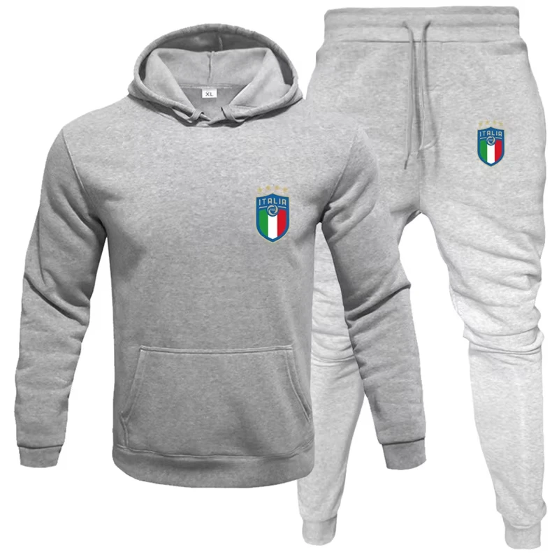 Men‘s 2026 New Autumn Winter Hoodies+Pants Two Piece Set Men Womens Hoodies Tracksuits Jogger Pants Men - view 4