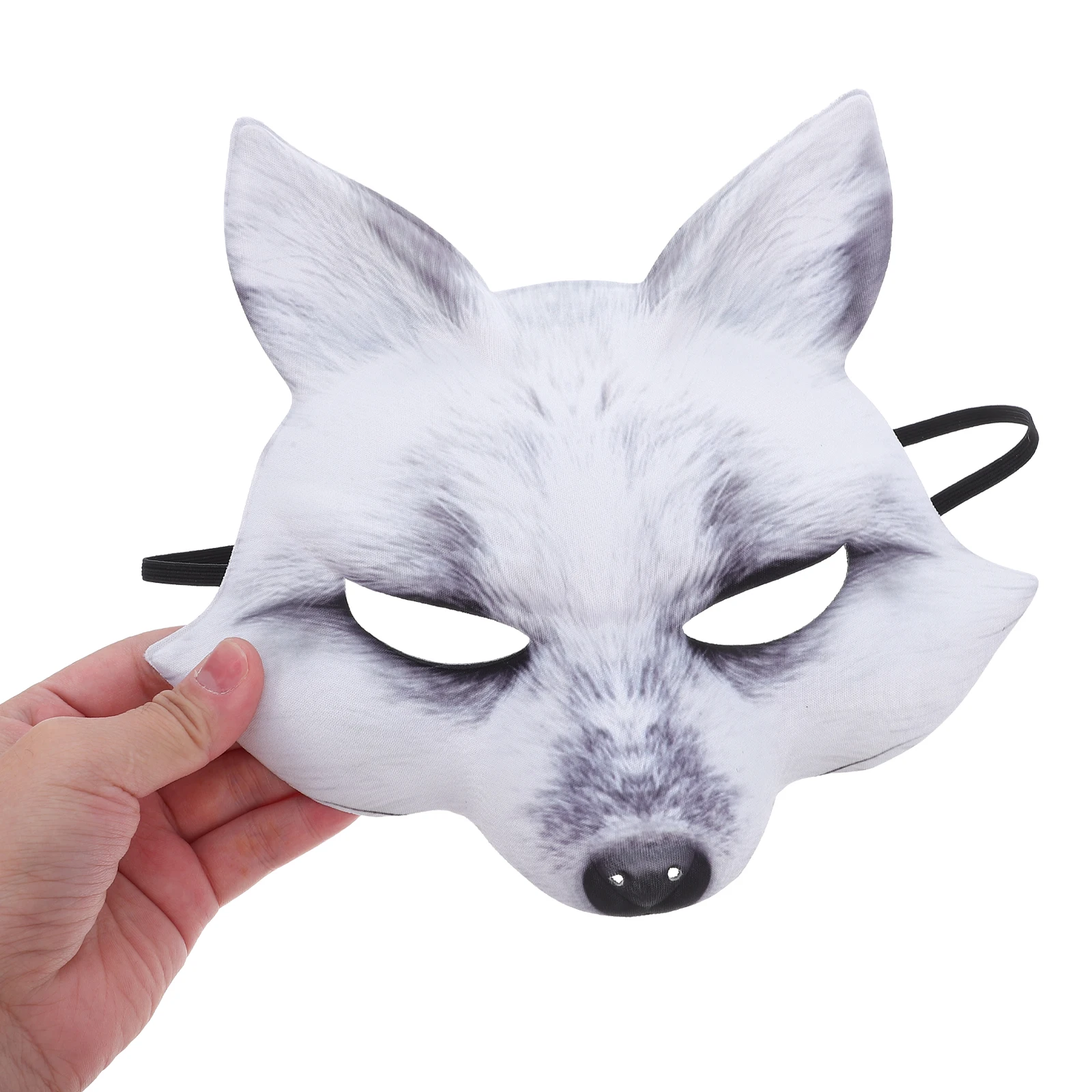 

Fox Mask Tail Masquerade Cosplay Costumes Fancy Animal Face Masks Halloween Inflatable