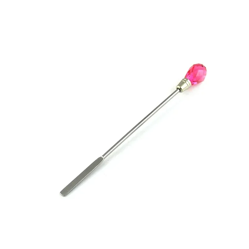 3pcs Stainless Steel Nail Art Stirring Rod Tools Mixing Stir Acrylic Powder Manicure Pedicure Nail Tools Diamond Head