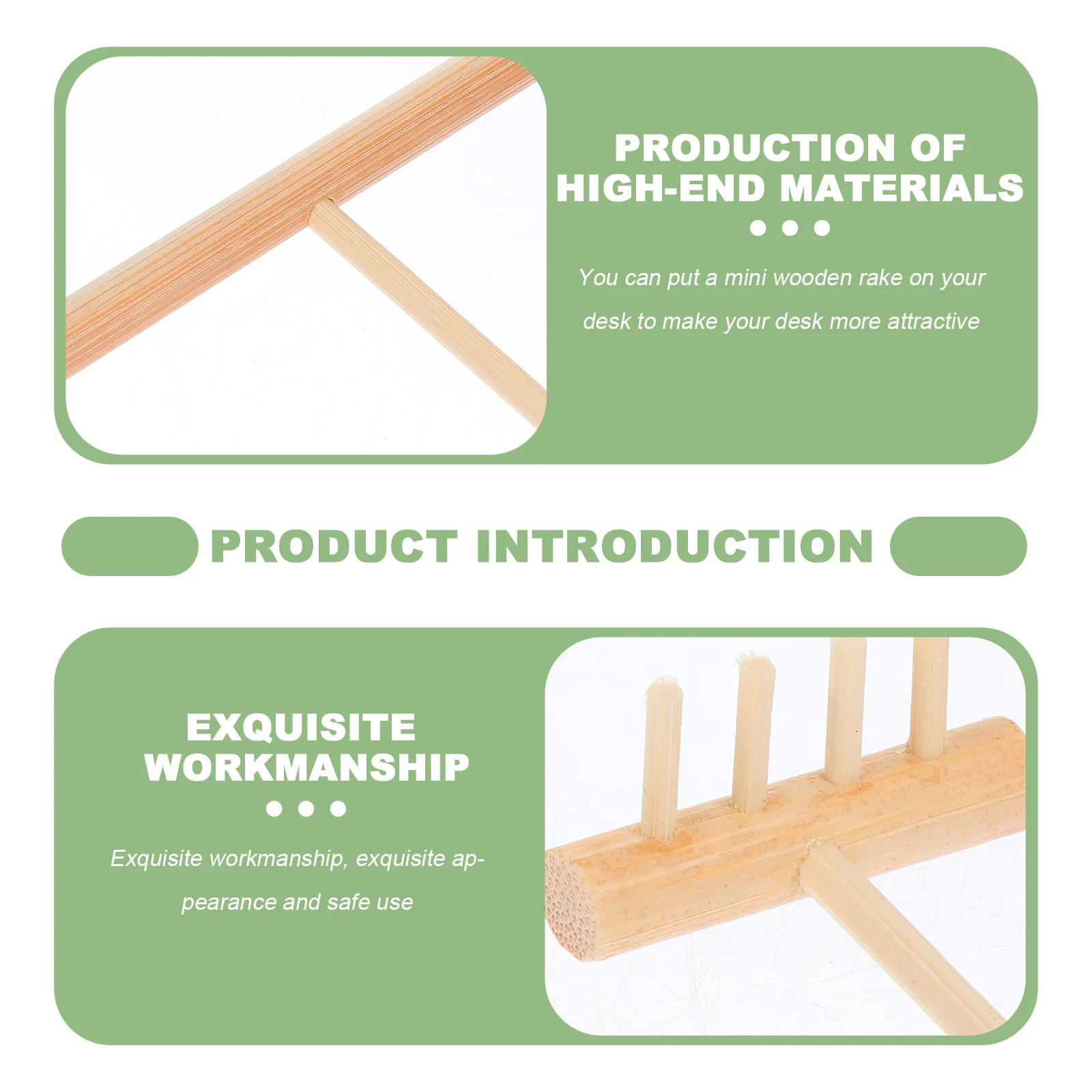 

3Pcs Mini Garden Rake Set Sand Table Accessories for Zen Garden Smoothing Tools Micro Decoration Office Home Sandbox Tool