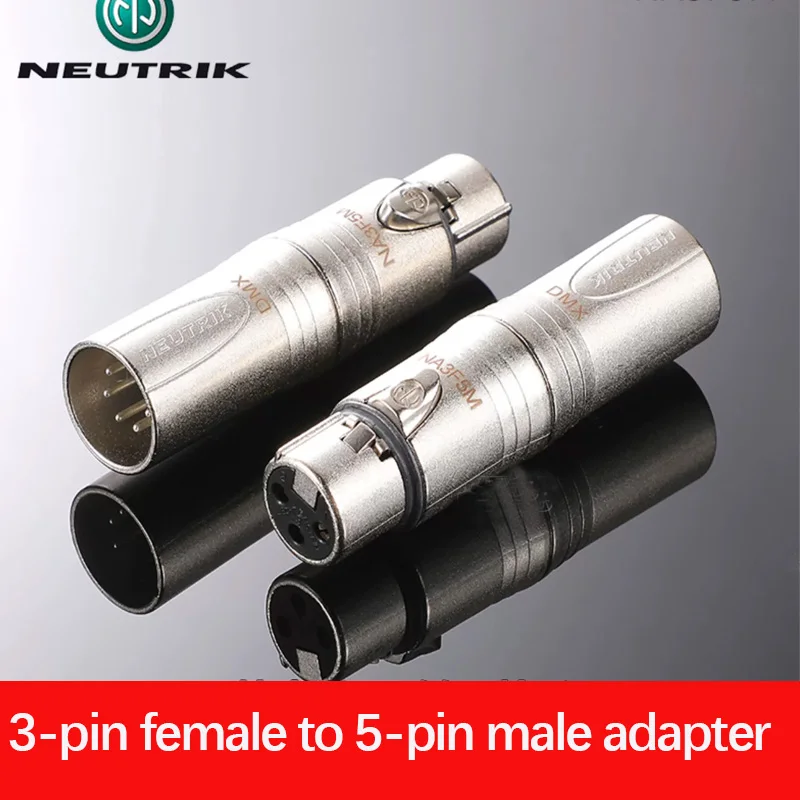 NEUTRIK XLR to RCA 6.35mm Audio Adapter Professional Grade Male Female Converter