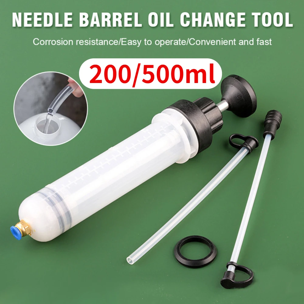 200cc 500cc Car Fluid Extractor Auto Manual Fluid Extractor and Filler Fluid Syringe Pump Manual Suction Vacuum Fuel