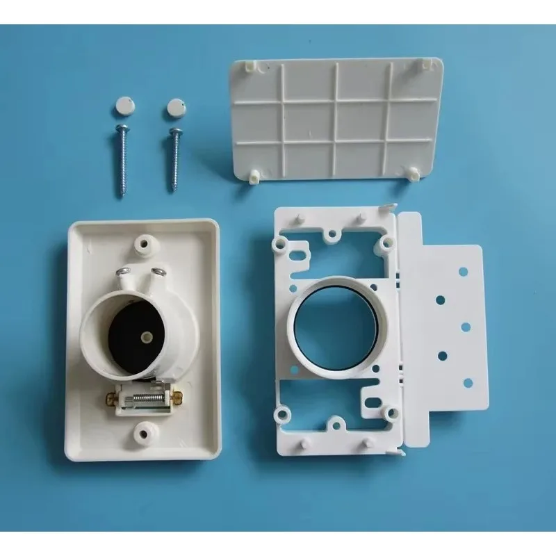 Wall Dust Suction Port  for Central Vacuum System Accessories  Rectangular Panel Vacuum Pump Wall Suction Panel