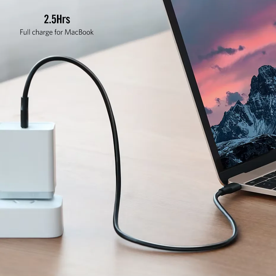 UGREEN PD 60W USB C to Type C Charging USB Data Cable QC 3.0 100cm USB C Charge Cord for Samsung iPhone