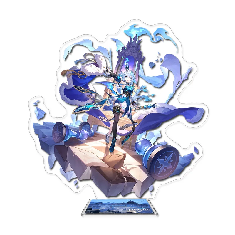 Honkai Star Rail Aglaea Mydeimos Tribios Herta Figure Robin Acrylic Stand Model Plate Cosplay Anime Keychain Fans Gift