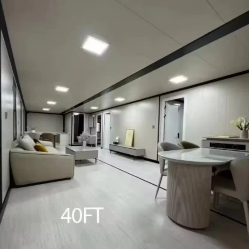 Picture 6: Prefab Foldable Expandable Container House 20ft 40ft for Hotel Villa Mobile Home Fast Assembly with Steel Structure customized