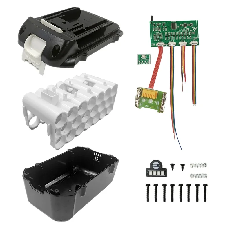 Caixa de Plástico Li-ion Battery Placa de Circuito de Proteção de Carga Caixa Pcb Caixas para Bateria de Lítio Makita 36v Bl3622a Bl3626