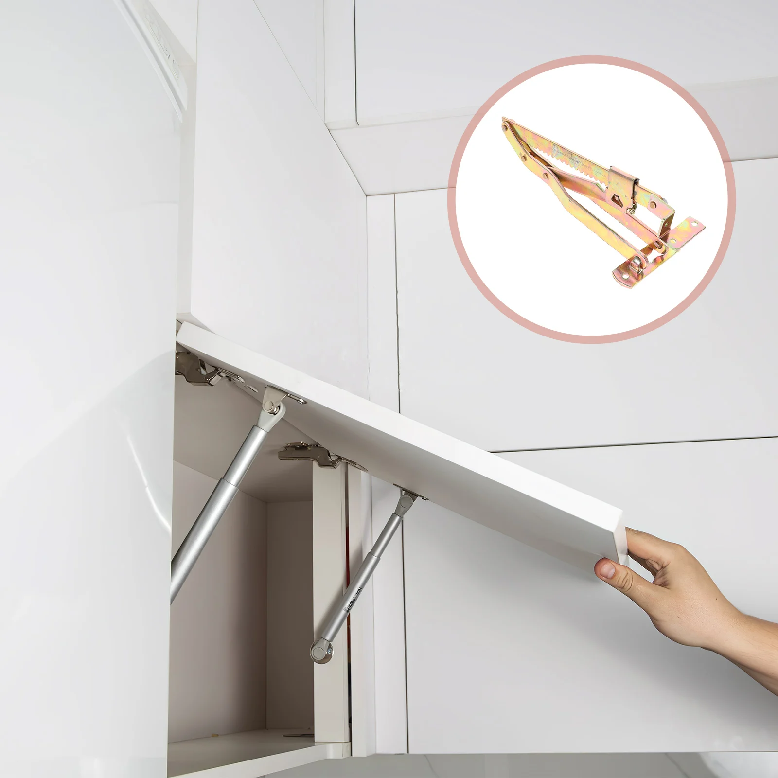 

Sofa Triangle Stand Lift Headrest Hinges Bracket Folding up Spring Furniture Risers Adjustable Massage Table hinge Hidden Hinges