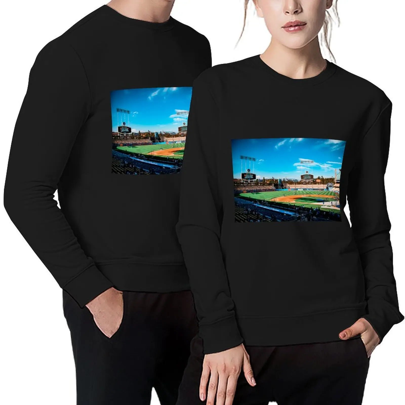 

Dodger Stadium Pullover korean autumn clothes men's coat tracksuit autumn sweatshirt