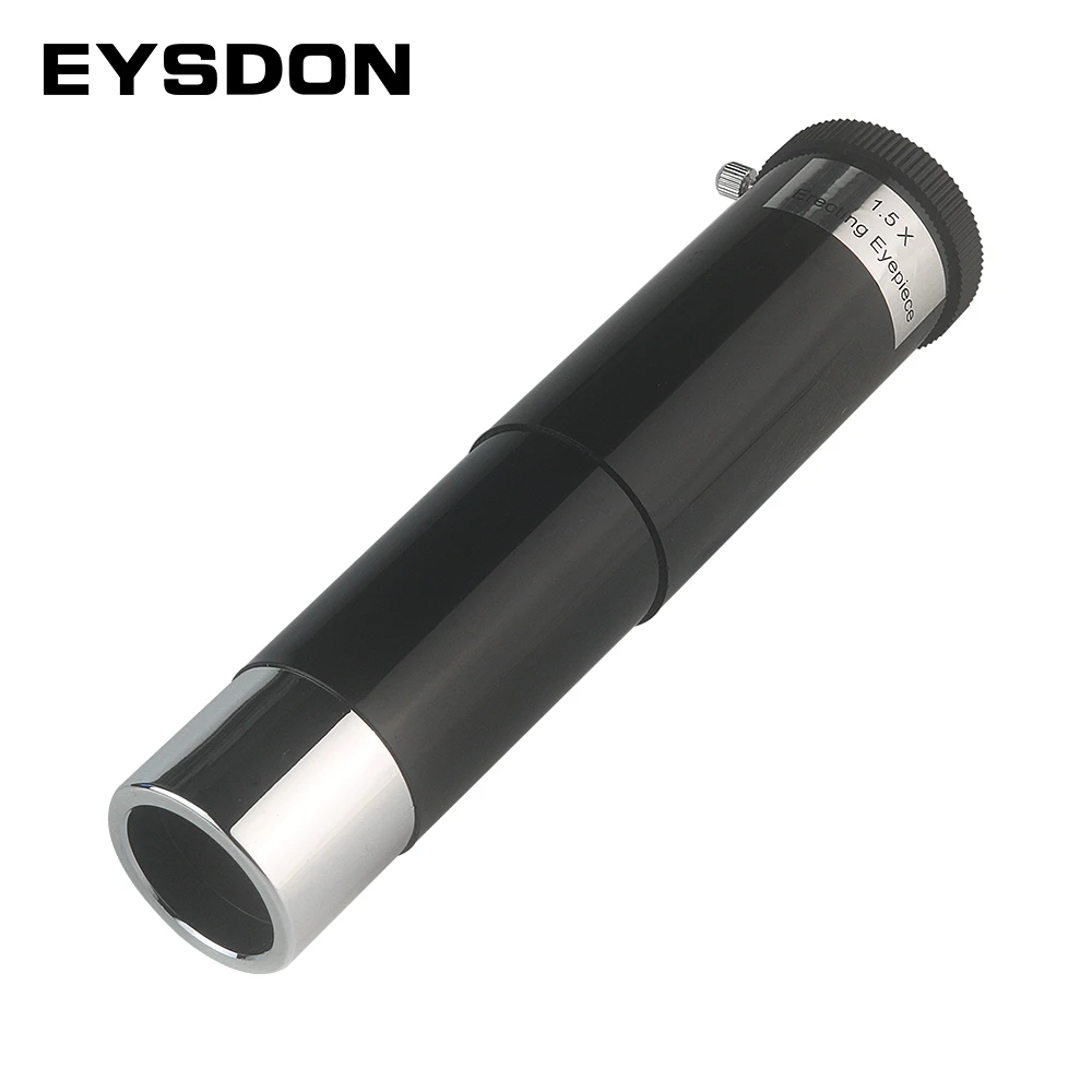 

EYSDON 1,25-дюймовый эрекционный окуляр, линза Барлоу 1,5x — универсальная подходит для всех астрономических телескопов 1,25 дюйма