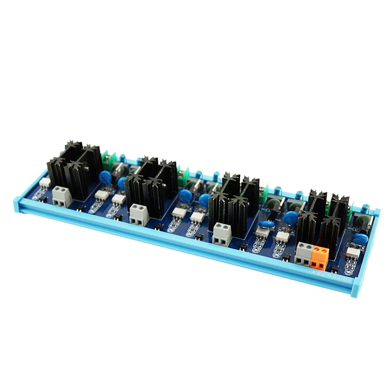 OSM 8-Channel PLC High Power Output AC 220V Amplifier Board  Contactless Optical Isolation for PLC Expansion Control