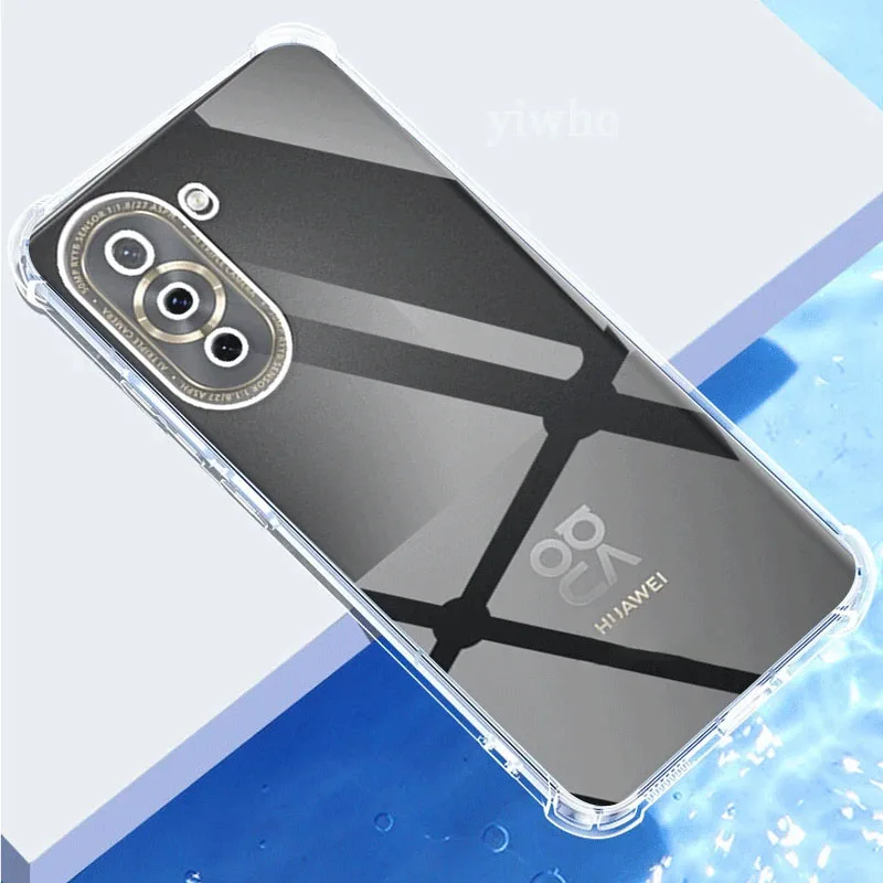 Transparent Silicone Shockproof Soft TPU Case for Huawei Nova 11 Pro Cover For Huawei Nova 10 9 8 7 5 Pro SE 6 5T 4 Funda Coque