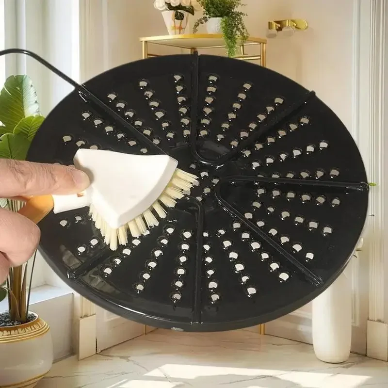 แปรงทำความสะอาดมุมครัว 1/2 ชิ้น - แปรงพับได้ ทนทาน สำหรับเตาและมุมต่างๆ