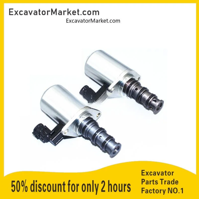 For Hitachi ZAX200 210 240 350 360-5A 5G hydraulic pump distribution valve solenoid valve plug high quality parts for excavator