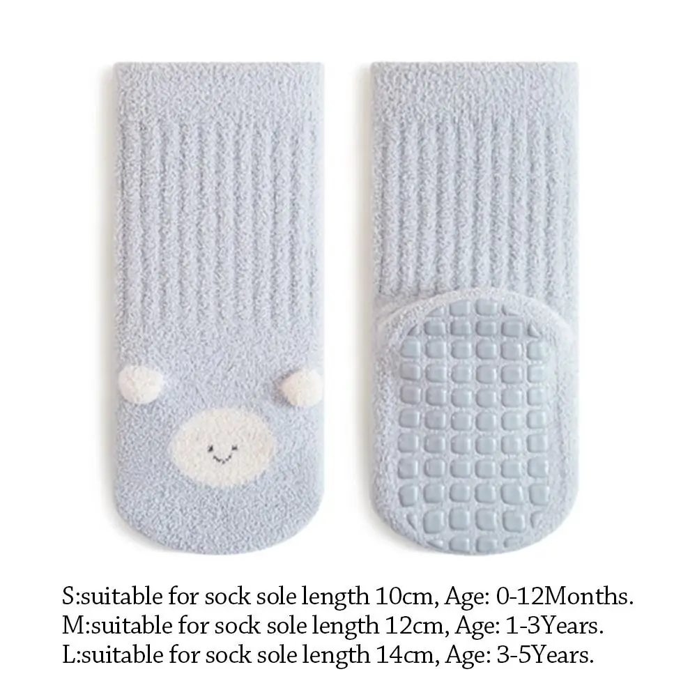 أزياء الشتاء الطفل الجوارب الدافئة الناعمة الاطفال الجوارب رشاقته لطيف الكرتون المضادة للانزلاق الجوارب الطابق #6