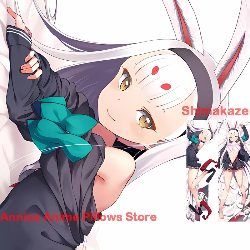 Dakimakura anime Shimakaze (Azur Lane) Double-sided Print Life-size body pillows onahole pillowcase