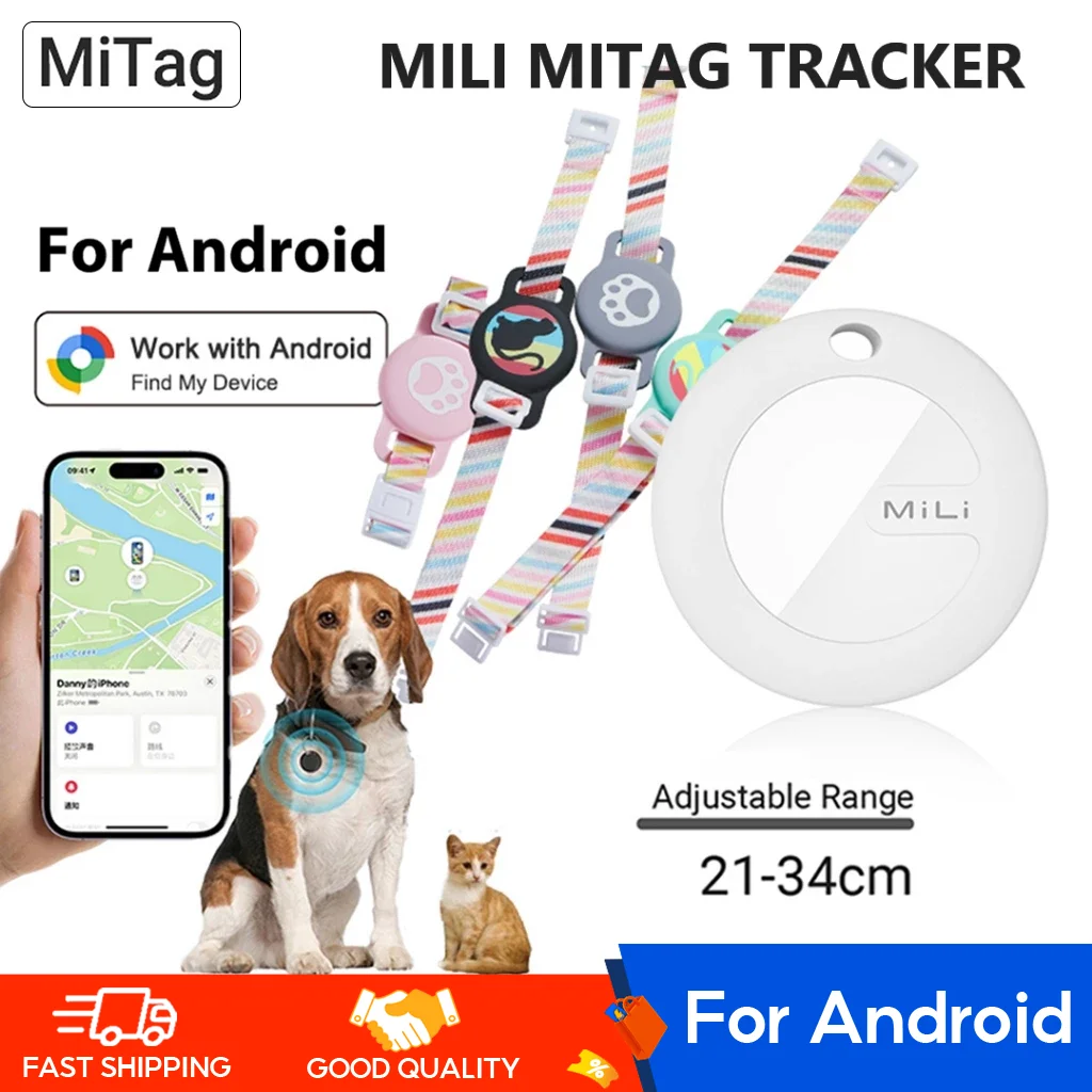 

MiLi MiTag Go Bluetooth-совместимый трекер для Android-поиск предметов работает с Google Find My Device