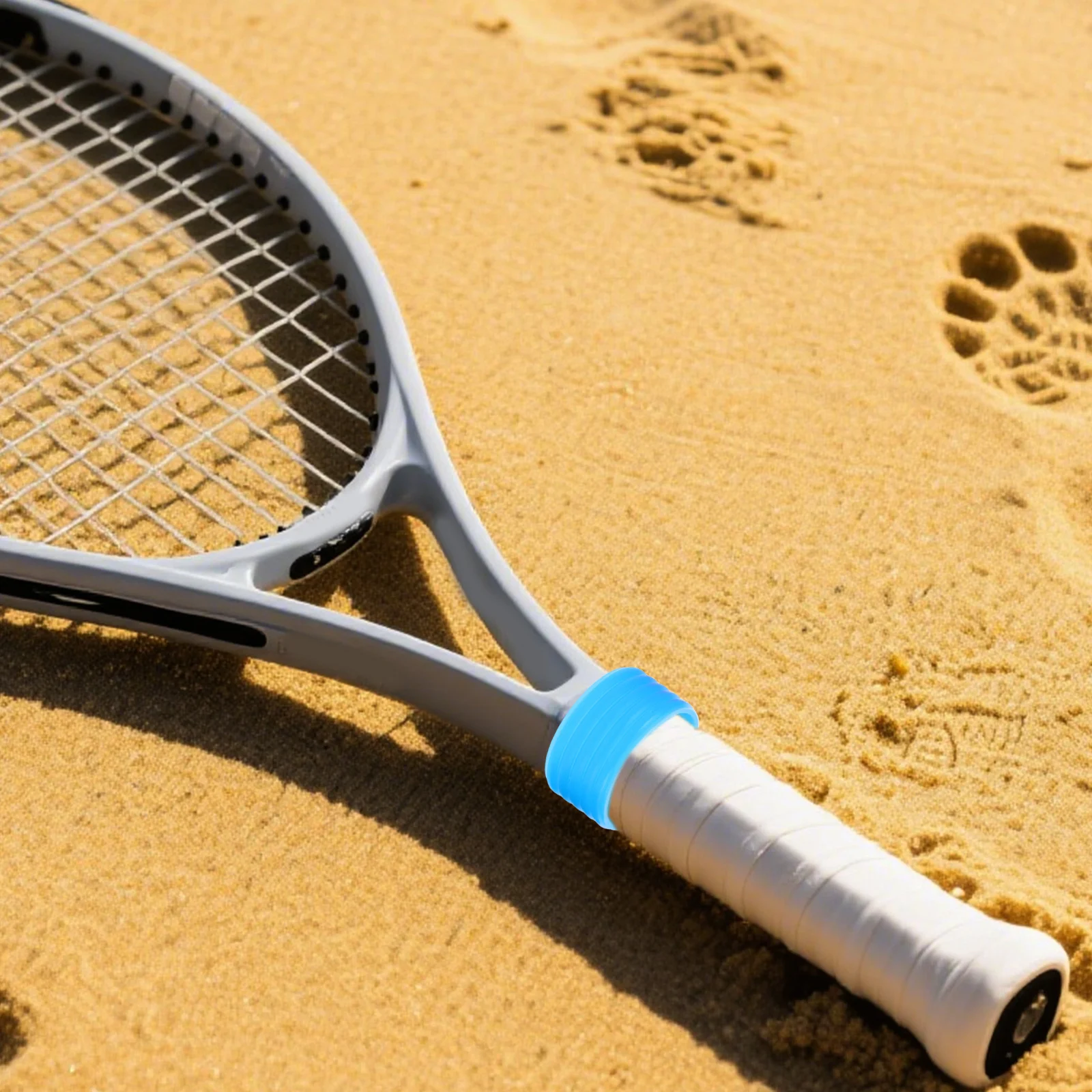 12 Uds. Cubierta de agarre de raqueta de tenis de silicona banda absorbente antideslizante reemplazo transpirable para raquetas de Golf de béisbol Pickleball