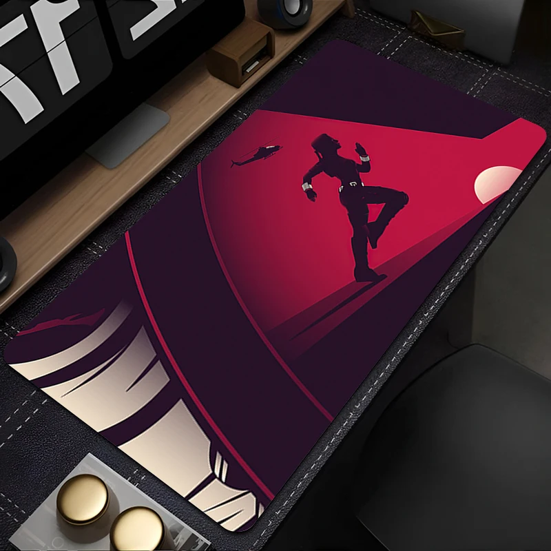 Mouse Pad Extended M-marvel Gaming Mousepad Dengan Tepi Jahitan Alas Meja Anti Selip Alas Keyboard Komputer Lembut Untuk Laptop