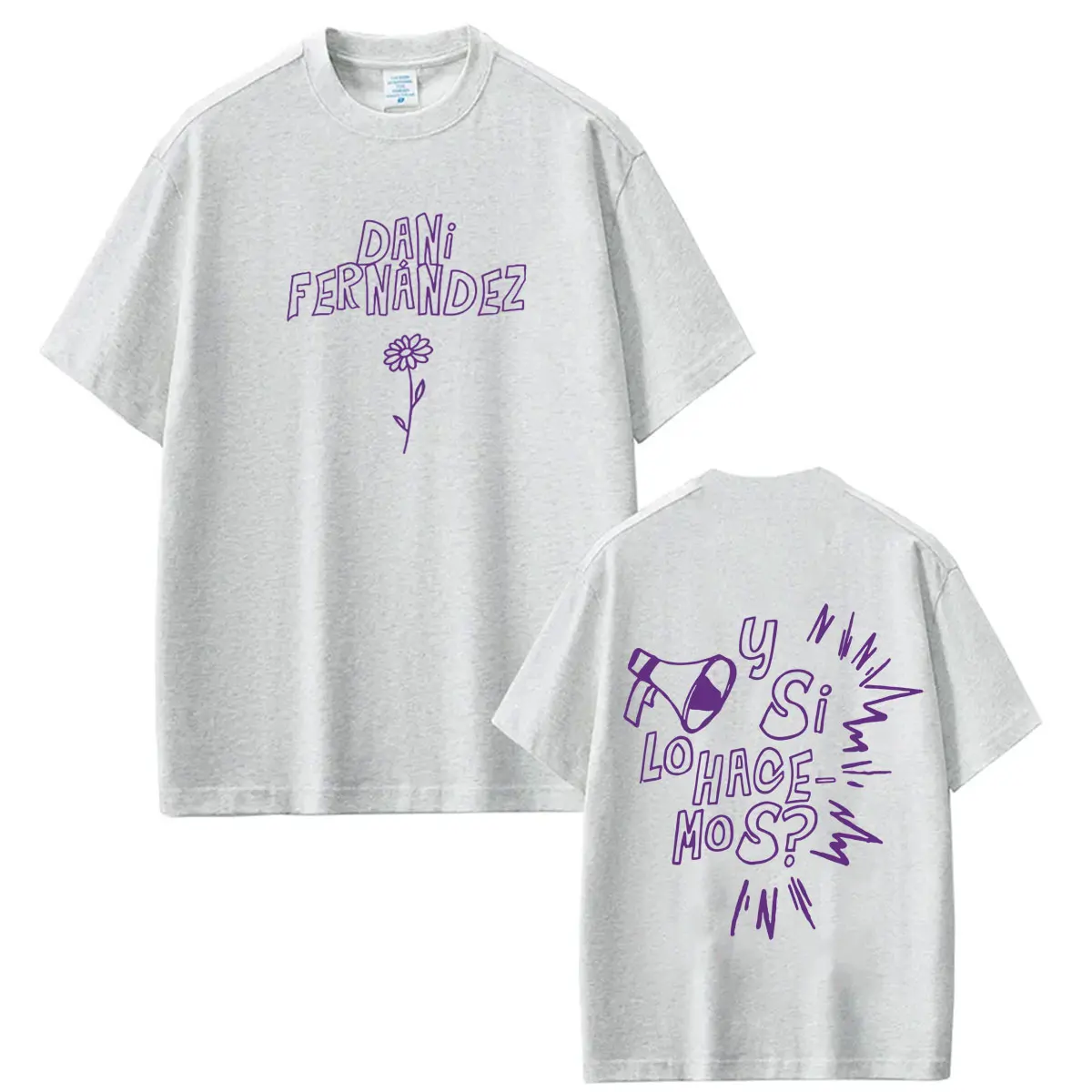 Y Si Lo Hace Mos Dani Fernandez Tour 2026 Bedrucktes T-Shirt für Männer und Frauen Hip-Hop T-Shirt Lässiges Baumwoll-T-Shirt im Ästhetischen Trendigen Stil – Detail 4