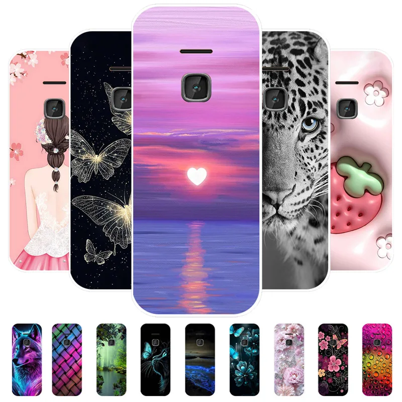 Funda ultrafina para Nokia 225 4G, Funda transparente de silicona suave para teléfono Nokia 225 2020 TA-1276 TA-1282 TA-1296 TA-1321