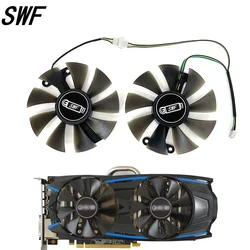 Ventilador enfriador GA91S2H GTX 1060 EXOC 3GB GPU para KFA2 GALAX GeForce GTX1060 EXOC 6GB GeForce GTX1060 tarjetas VGA, 2 uds./Set