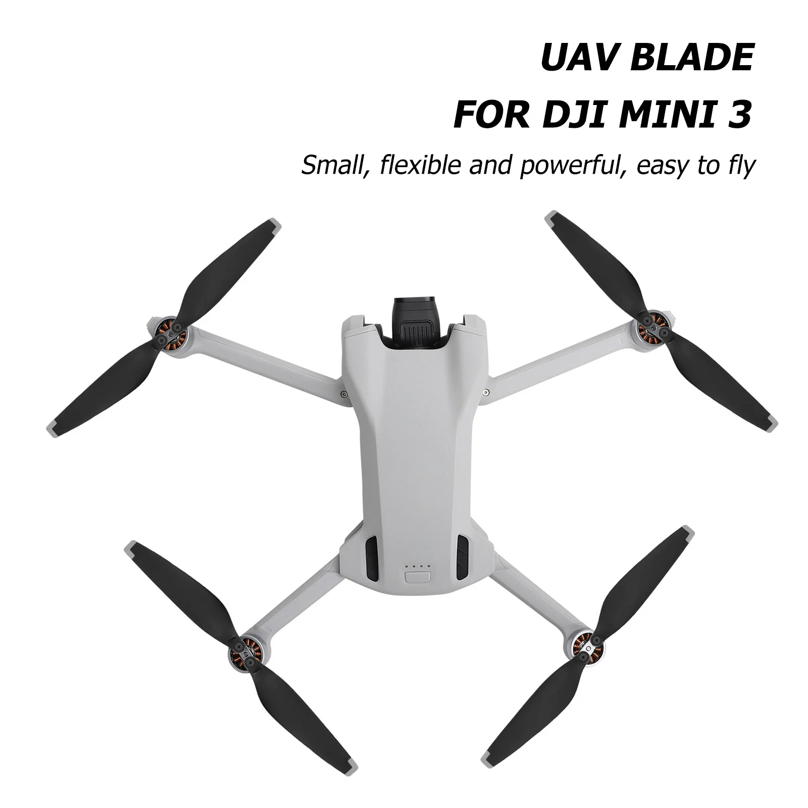 8pcs Mini Propellers with Screw Accessories Propeller Blade Spare Parts Light Weight Blades Props Wings Low-Noise for DJI Mini 3 image 6