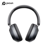 Picun F6 auriculares inalámbricos con cancelación activa de ruido seguimiento de cabeza Audio 3D 40mm auriculares Bluetooth ANC de alta resolución Control por aplicación HIFI