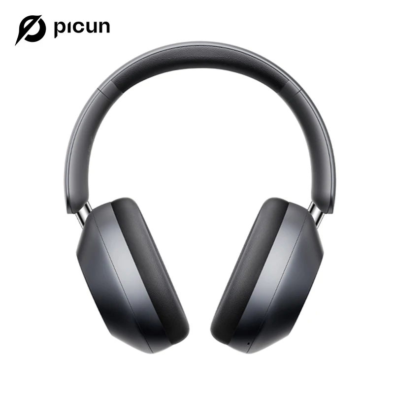 Picun F6 Active Noise Cancelling Wireless Headphones Head Tracking 3D Audio 40mm Hi-Res ANC Bluetooth Headset HIFI APP Control