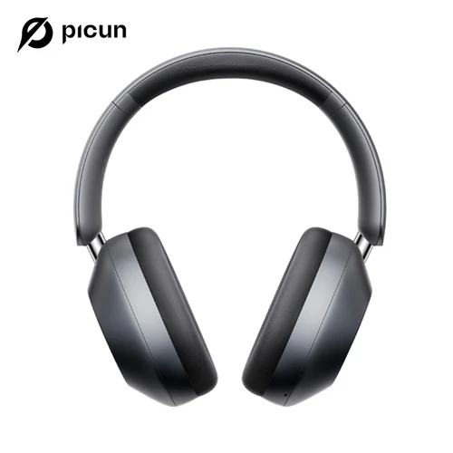 Imagen 1 del producto Picun F6 auriculares inalámbricos con cancelación activa de ruido seguimiento de cabeza Audio 3D 40mm auriculares Bluetooth ANC de alta resolución Control por aplicación HIFI