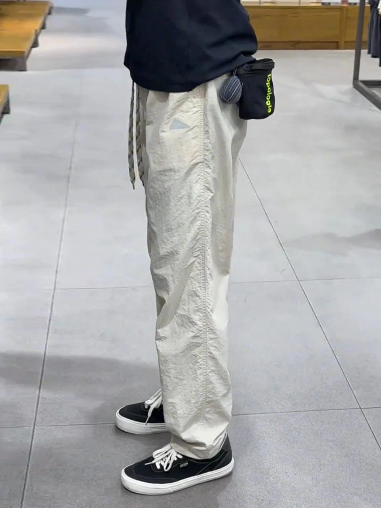 

Lightweight Waterproof Outdoor Climbing Trousers Men's Summer Spor Fce Straight Leg Pants Qui Dry Utili Workwear