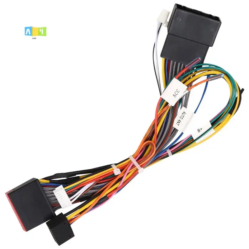 

A04E-Android Car Radio Cable Canbus Adapter For Land Rover Discovery 3 Range Rover Wiring Harness Power Connector Socke