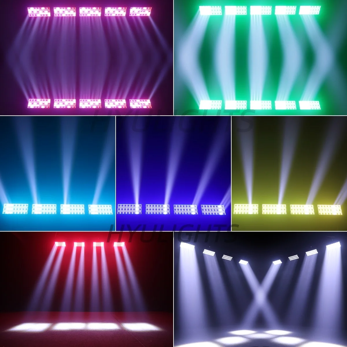 300W Beam & Strobe RGBW 4in1 48 Partitie LED Stroboscoop 24 STKS 8000 K DMX Super Heldere DJ Wash Bar Podiumverlichting Effecten