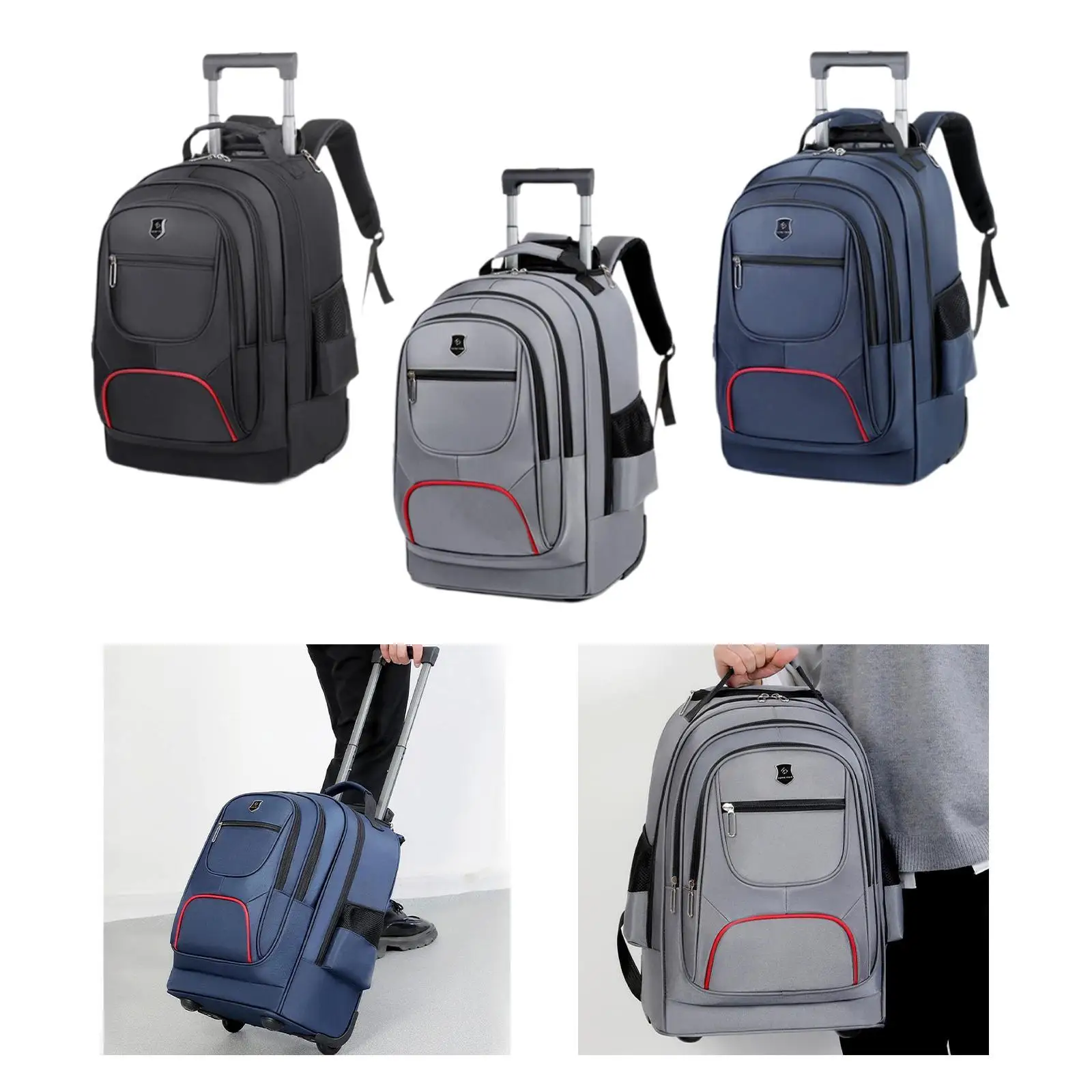 

Рюкзак на колесиках с тележкой, компьютерный рюкзак для деловых походов