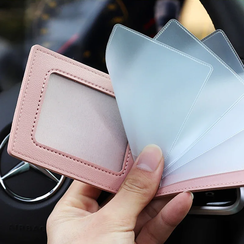 Driver License Cover PU Leather Driving Documents Case For hyundai i10 i20 i30 i40 ix35 N line Kona Santafe Sonata Accessories