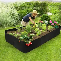 Felt Multi-grid Planting Bag Plant Growth Bag Square Indoor and Outdoor Garden Seedling Cultivation Bag Split Planting Bag