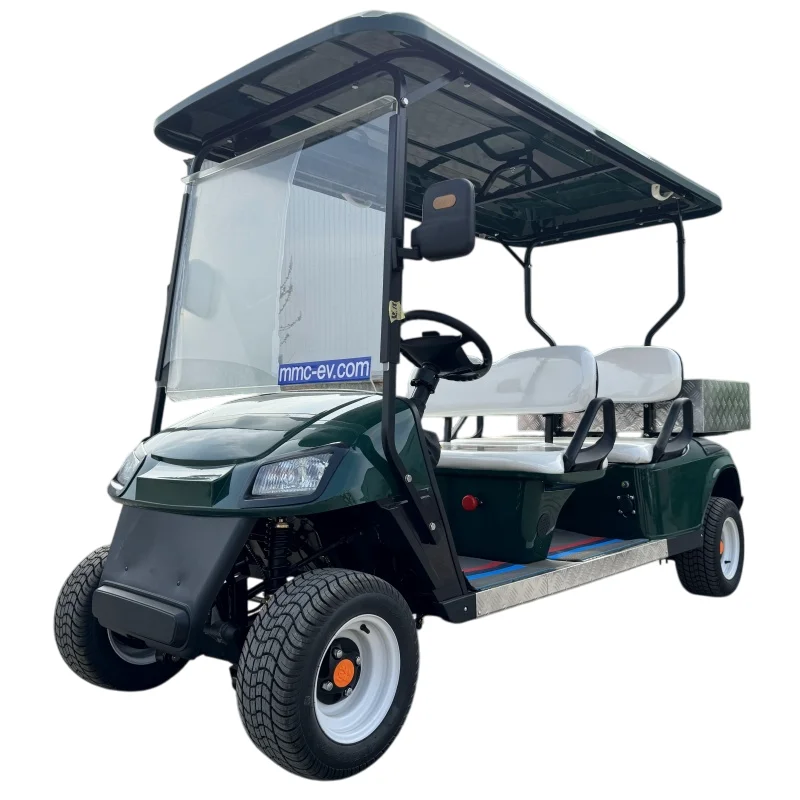 Extremely Long Endurance Super Strong AC Motor Super Strong AC Motor Golf Cart Mount Storage Table 4 Seat Solar Golf Cart