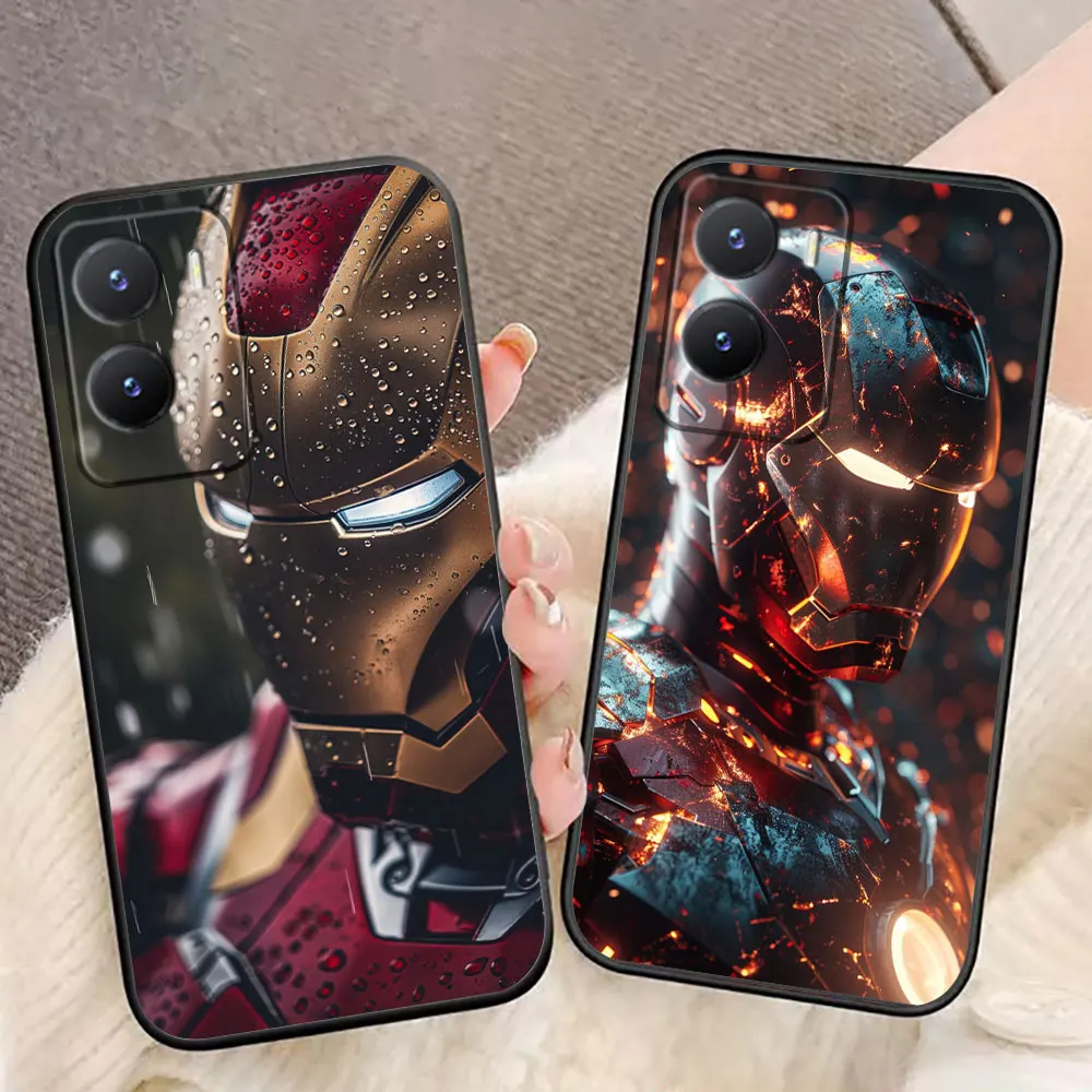 Marvel Iron Man Cool Cover Phone Case For VIVO S1 V15 V17 V20 V20SE V21 V23 V23E V25 V25E V27 V27E V29 V29E V30 PRO Case Funda