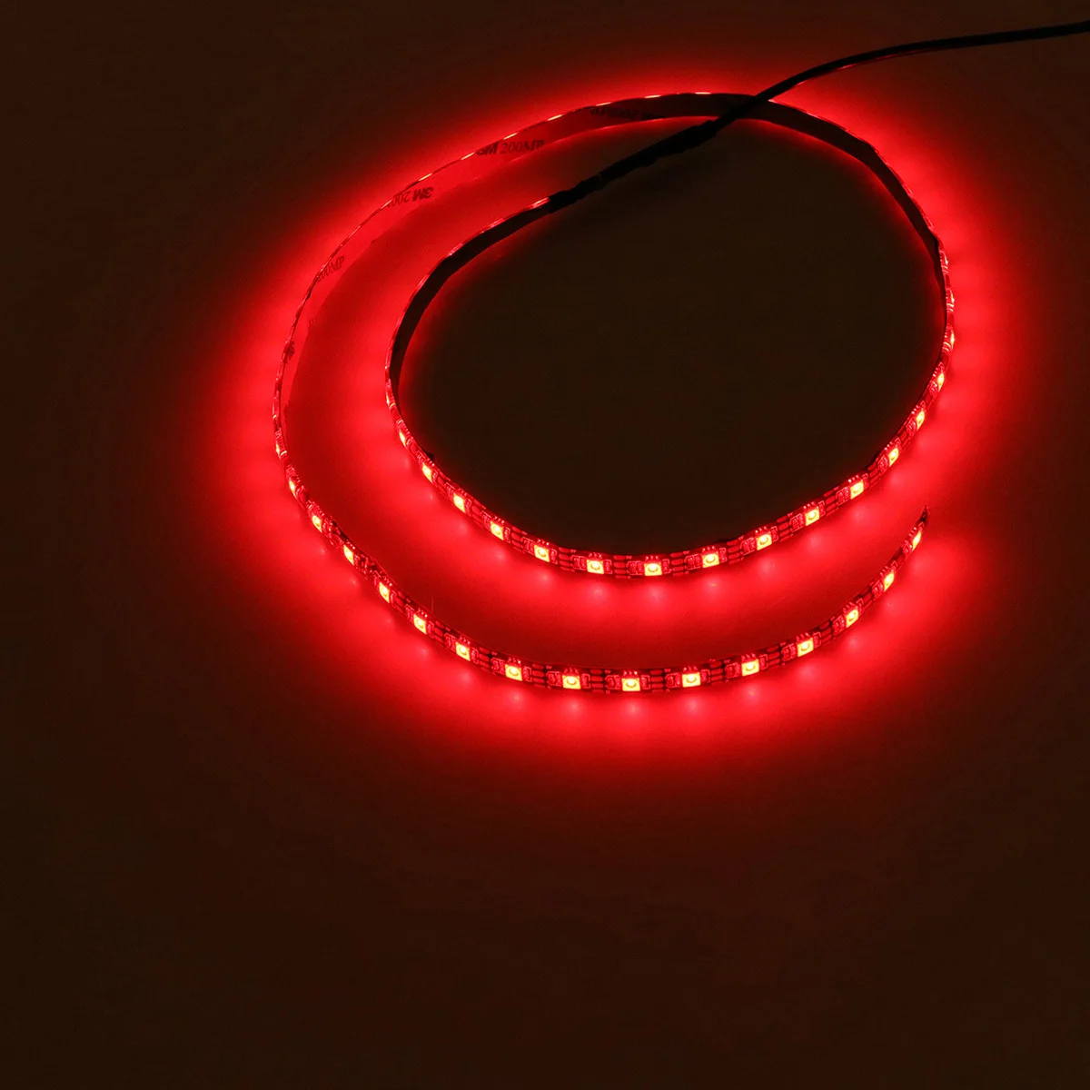 1M 5050 Smd Rgb Flexible LED Light Strip Waterproof Rope Lamp for Room Decor Monitor Desk Shelf Cabinet USB Plug Convenient