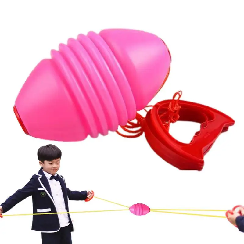 

Game Zoom Sliding Fitness Kids Games Children Family Zip Toys Pulling Outdoor Toy Shuttle Hand Held Kid Cooperative Educational