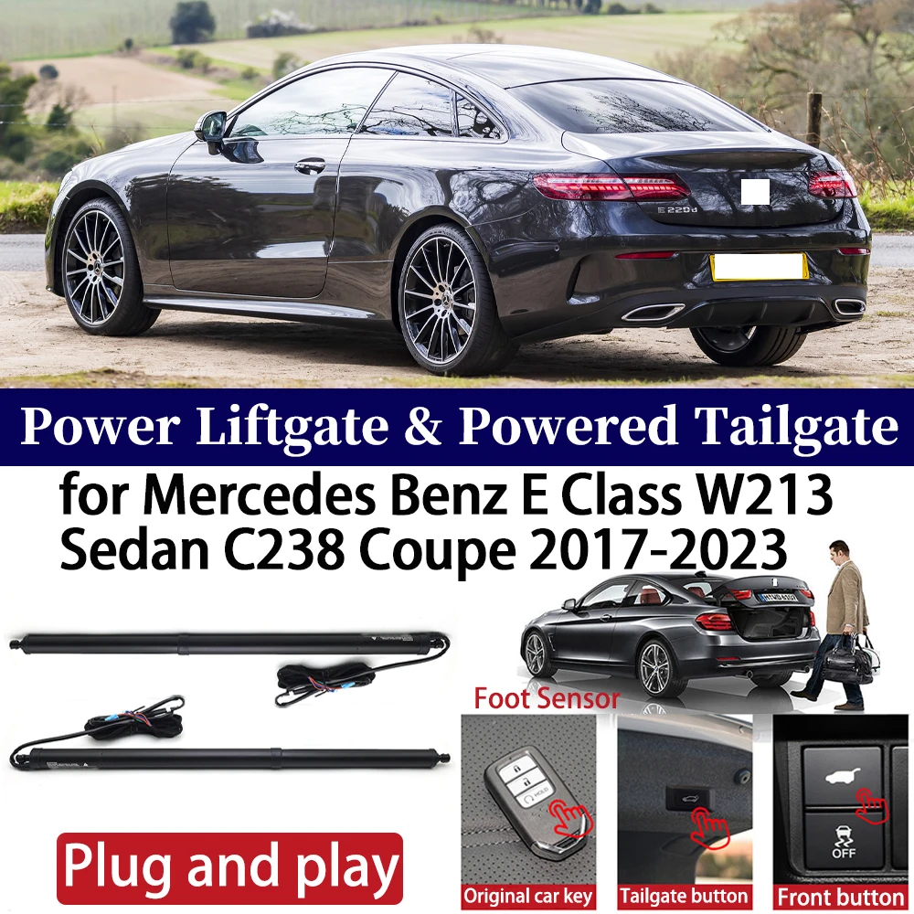 

for Mercedes Benz E Class W213 Sedan C238 Coupe 2017-2023 Car Auto Power Electric Tailgate Liftgate Lift Trunk Closer System