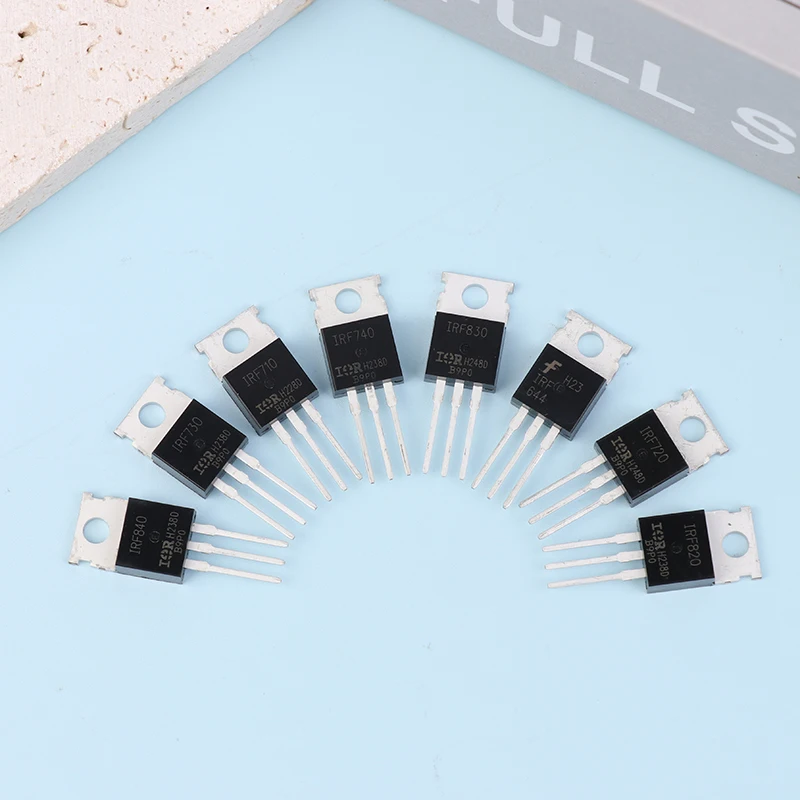 New And High Quality 10pcs IRF720/710 820 644 730 IRF740 IRF830 IRF840 Field Effect Tube Accessories