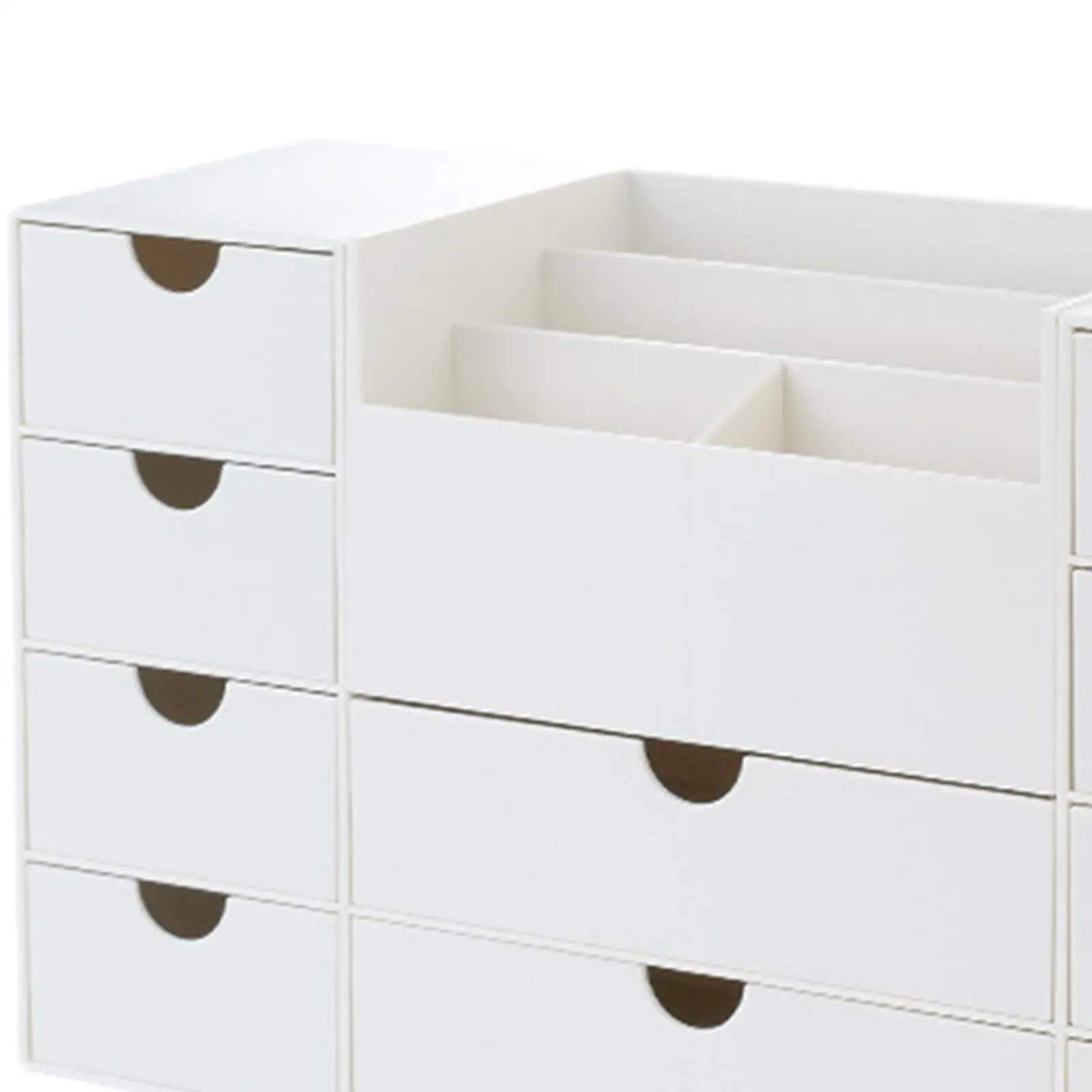 Desktop Jewelry Box Multipurpose Office Supplies Organiser Desktop Storage Box for Home Office Countertop Kitchen Art Supply image 5